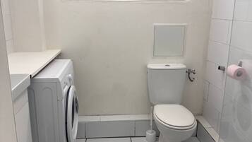 Towels, soap, toilet paper