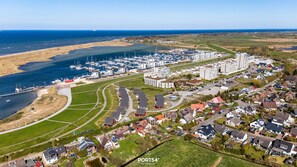 Aerial view - Modern apartment with exceptional sea view and balcony at Marina Wendtorf (Wendtorf)