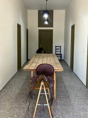 Basic Apartment, Courtyard View | Dining - FATTORIA SOLIDALE DEL CIRCEO (Lazio)
