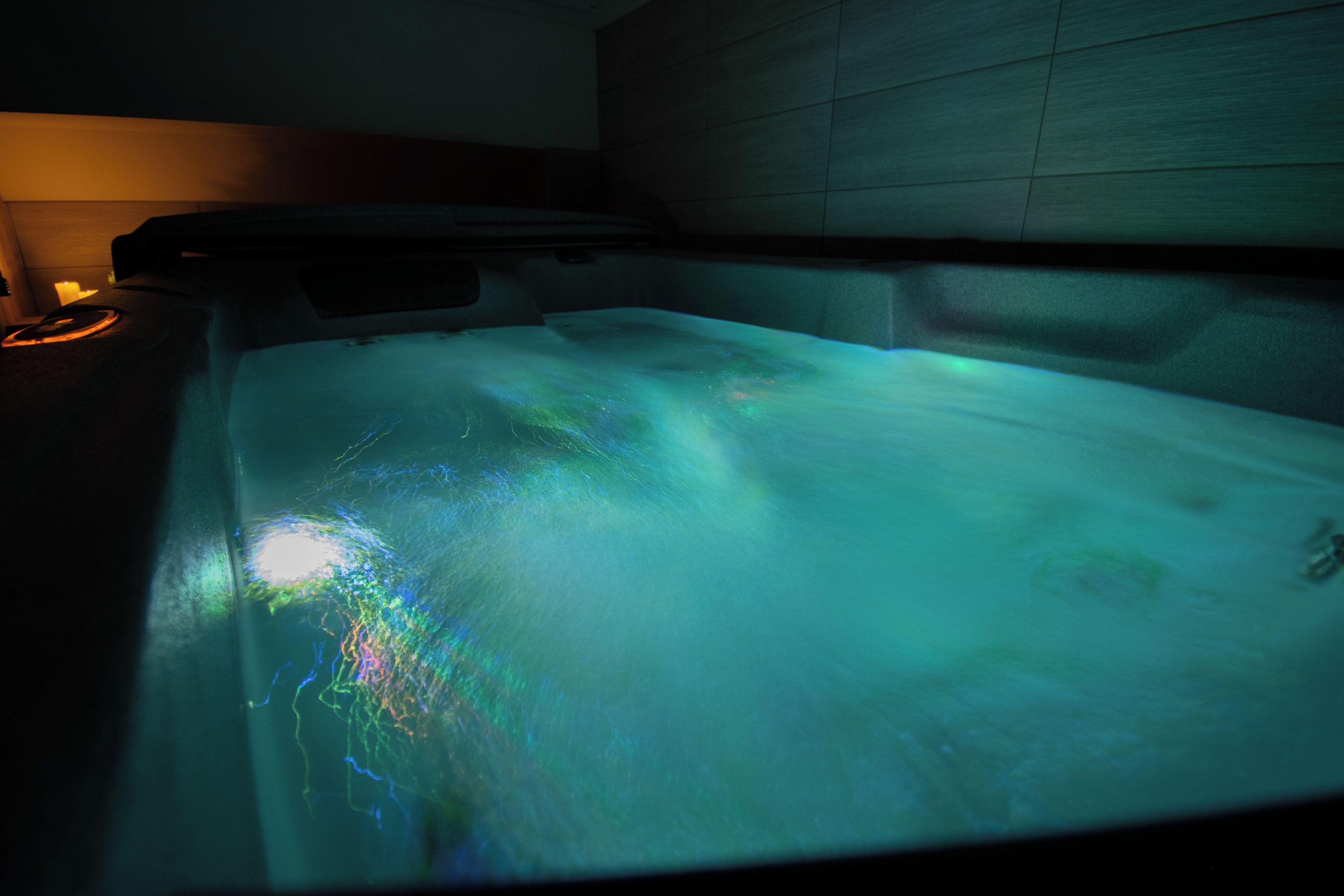 Bain à remous intérieur