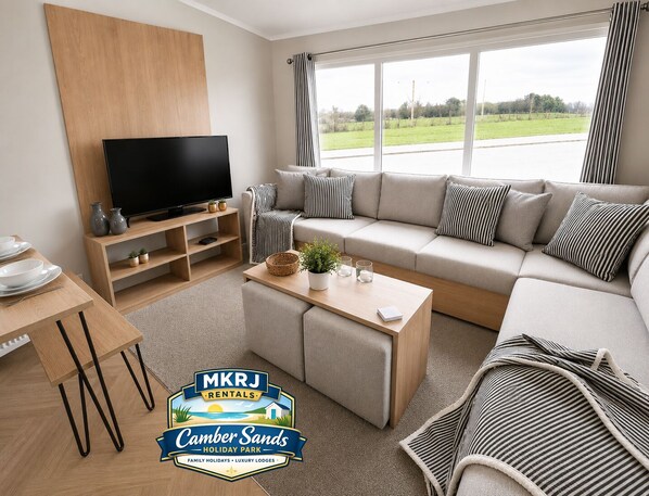 Living room - Mkrj Luxury Parkdean Camber Sands - Par (Rye)