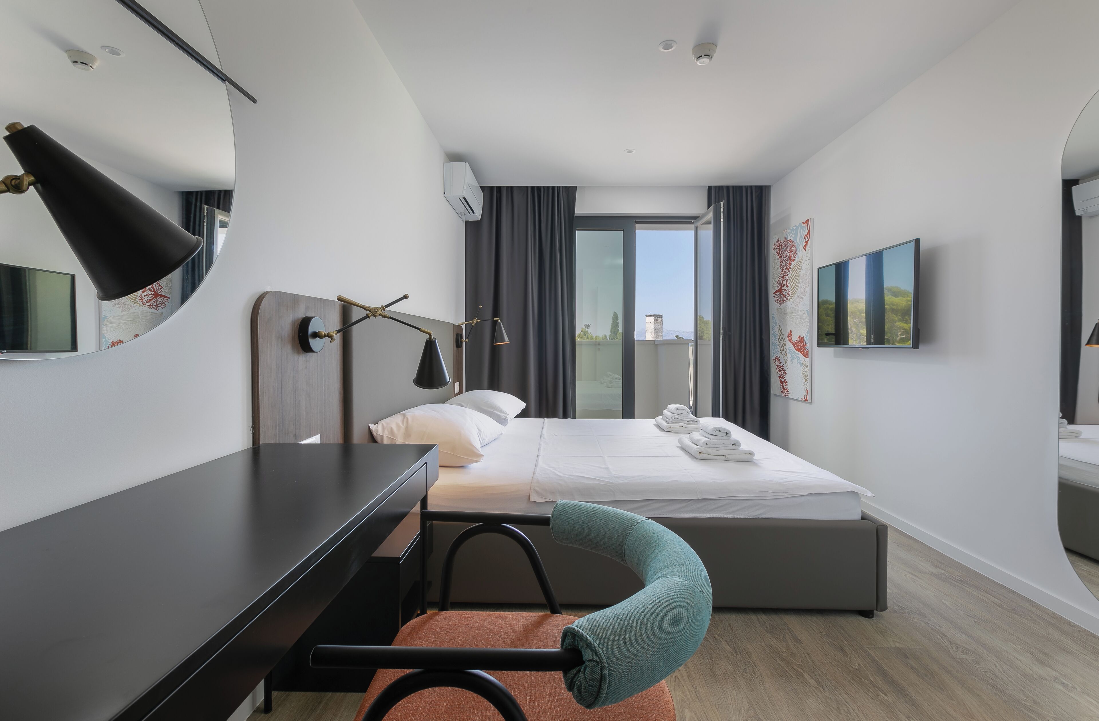 Family Apartment, Garden View | In-room safe, iron/ironing board (on request), free WiFi