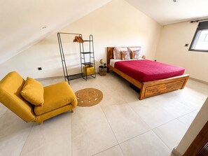 1 chambre, Wi-Fi gratuit, draps fournis