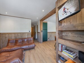Living area - Renovated apartment near slopes - 4 guests (Méribel)