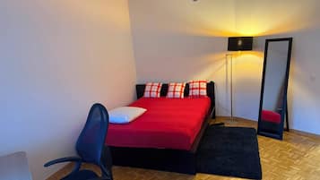 2 slaapkamers, een strijkplank/strijkijzer, wifi