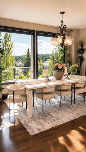 Dining - Luxury Executive Home | Family Retreat | City View (Calgary)