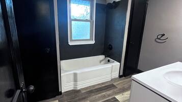 Towels, soap, toilet paper