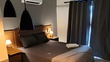 Wi-Fi de cortesia, roupa de cama