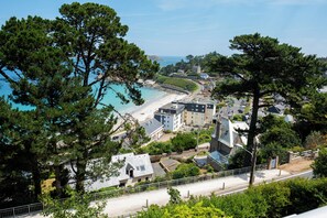 Vue sur la plage/l’océan