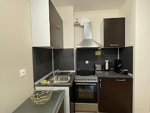 Private kitchen - Modern 1-Bedroom Retreat in Borovets Gardens (Borovets)