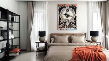 3 bedrooms, iron/ironing board, WiFi, bed sheets