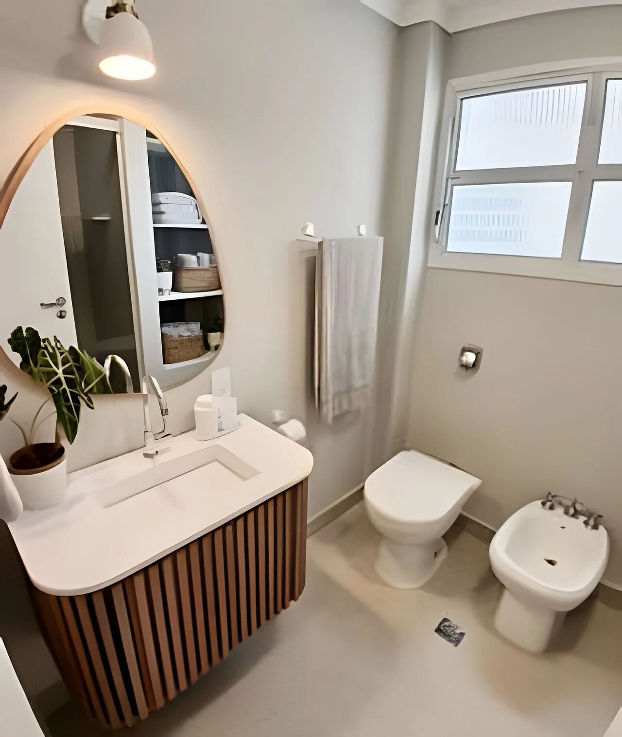 Leilighet – deluxe, balkong, strandutsikt | Bad