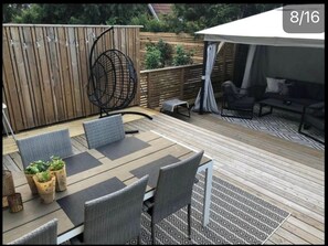 Outdoor dining - Vrbo Property (Vällingby)