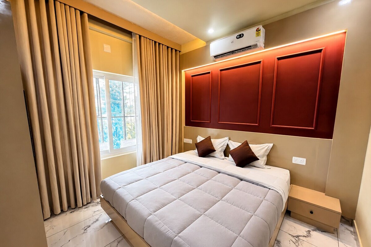 Suite de lujo, vistas a la montaña | Sábanas italianas Frette, ropa de cama de alta calidad, minibar