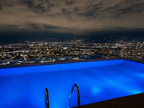 Una piscina climatizada