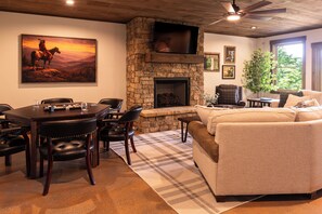Interior - Luxury Blue Ridge Cabin Layered Mountain Views • Hot Tub • Sauna • Fire Pit (Blue Ridge)