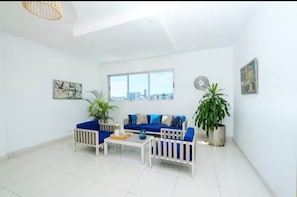 Living area - Fabulous 2-bedroom apartment in Bella Vista, Santo Domingo (Santo Domingo)
