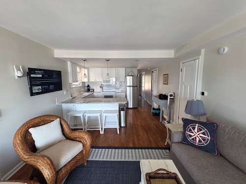 Right across from Beach and Grand Haven Pier! Beautiful Lake and Sunset Views!