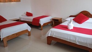Triple Room, Balcony, Courtyard View