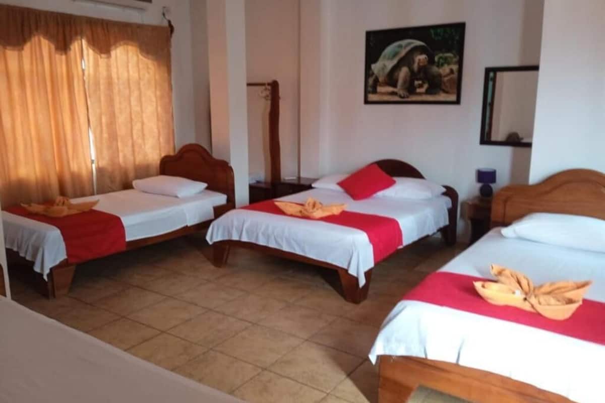 Triple Room, Balcony, Courtyard View