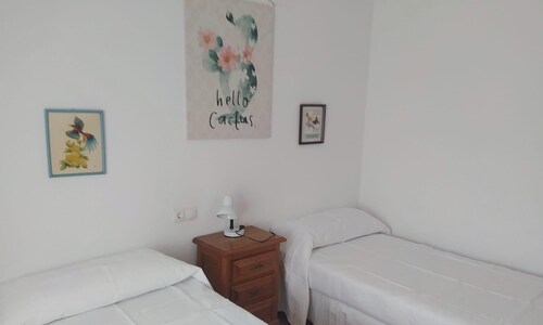 Family-friendly apartment 10 minutes from Comillas (pet-friendly)