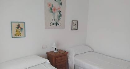 Family-friendly apartment 10 minutes from Comillas (pet-friendly)