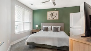 1 Schlafzimmer, Schreibtisch, Bügeleisen/Bügelbrett, WLAN