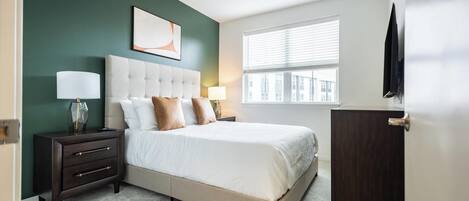 1 chambre, bureau, fer et planche à repasser, Wi-Fi