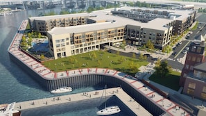 Exterior - Landing | Spectacular 2BD in Steelpointe Harbor (Bridgeport)