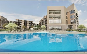 Pool - Landing | Spectacular 2BD in Steelpointe Harbor (Bridgeport)