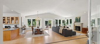 Spacious 4BR country retreat nestled in redwoods and apple orchard