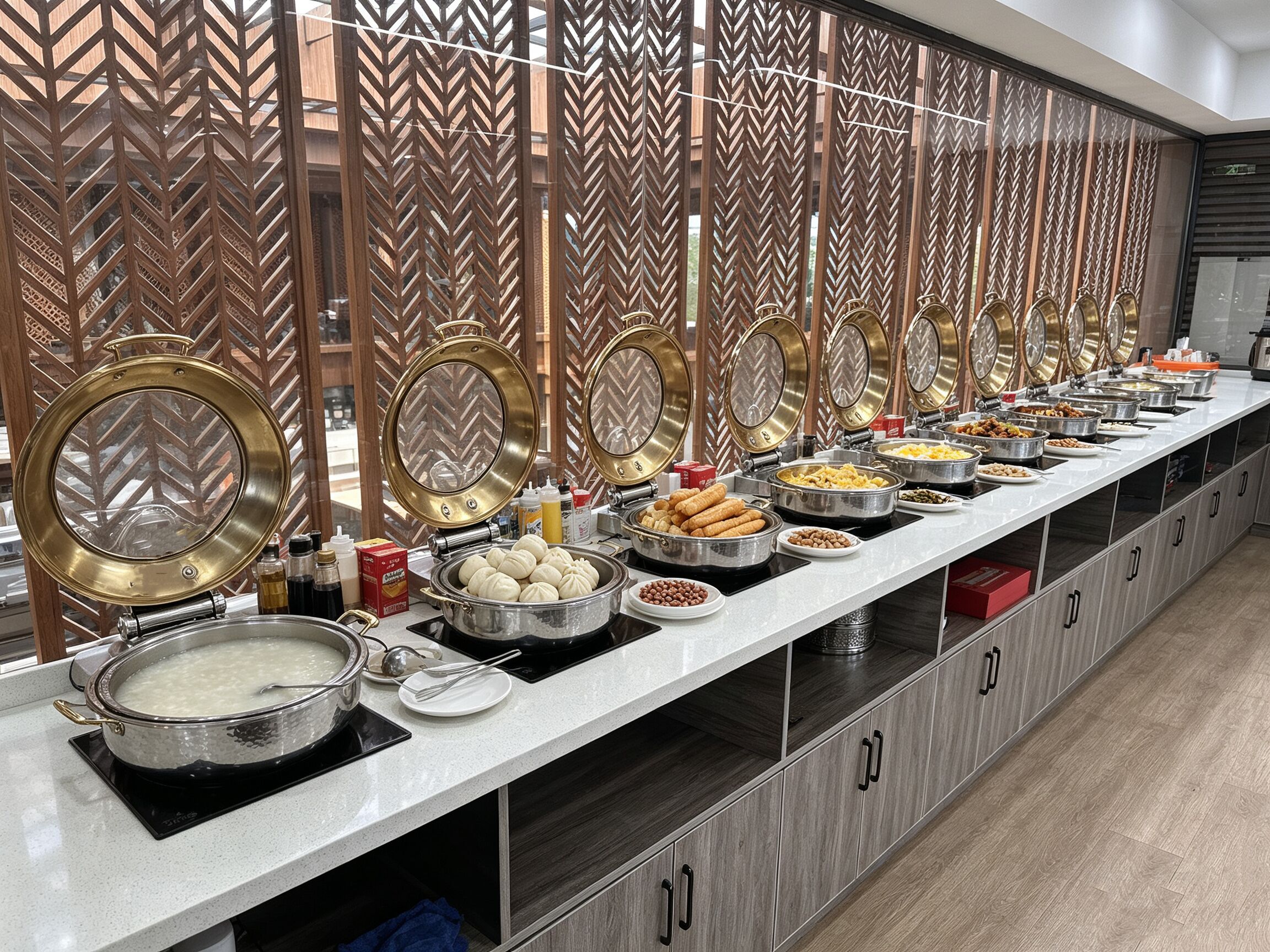 Free daily local cuisine breakfast 