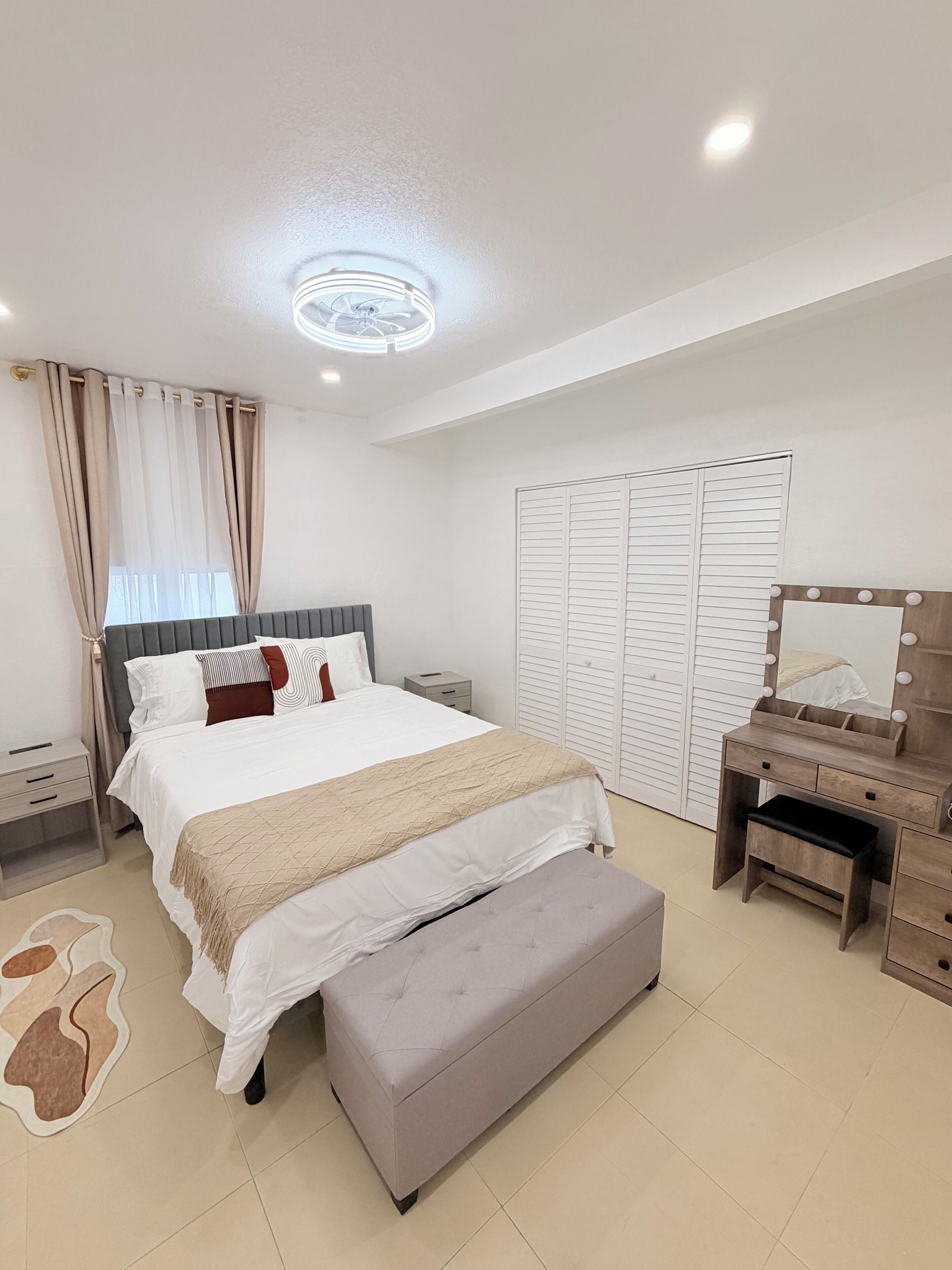 2 quartos, Wi-Fi, roupa de cama