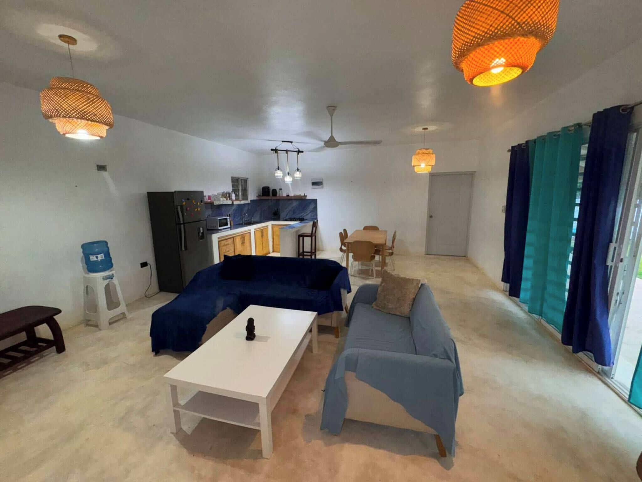 ヴィラ 1 ベッドルーム 喫煙可 パティオ | リビング エリア