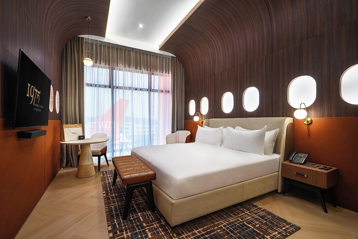 Habitación doble Prestigio, para no fumadores, balcón | Ropa de cama de alta calidad y minibar