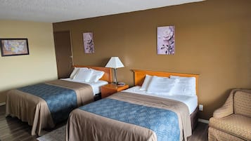In-room safe, desk, laptop workspace, iron/ironing board