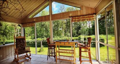 Vacation home in the idyllic village of Bolmen, 500 meters from Lake Bolmen