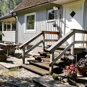 Overnattingsstedets uteområder