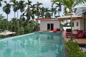 Outdoor pool - Green Lagoon Retreat (Udupi District)