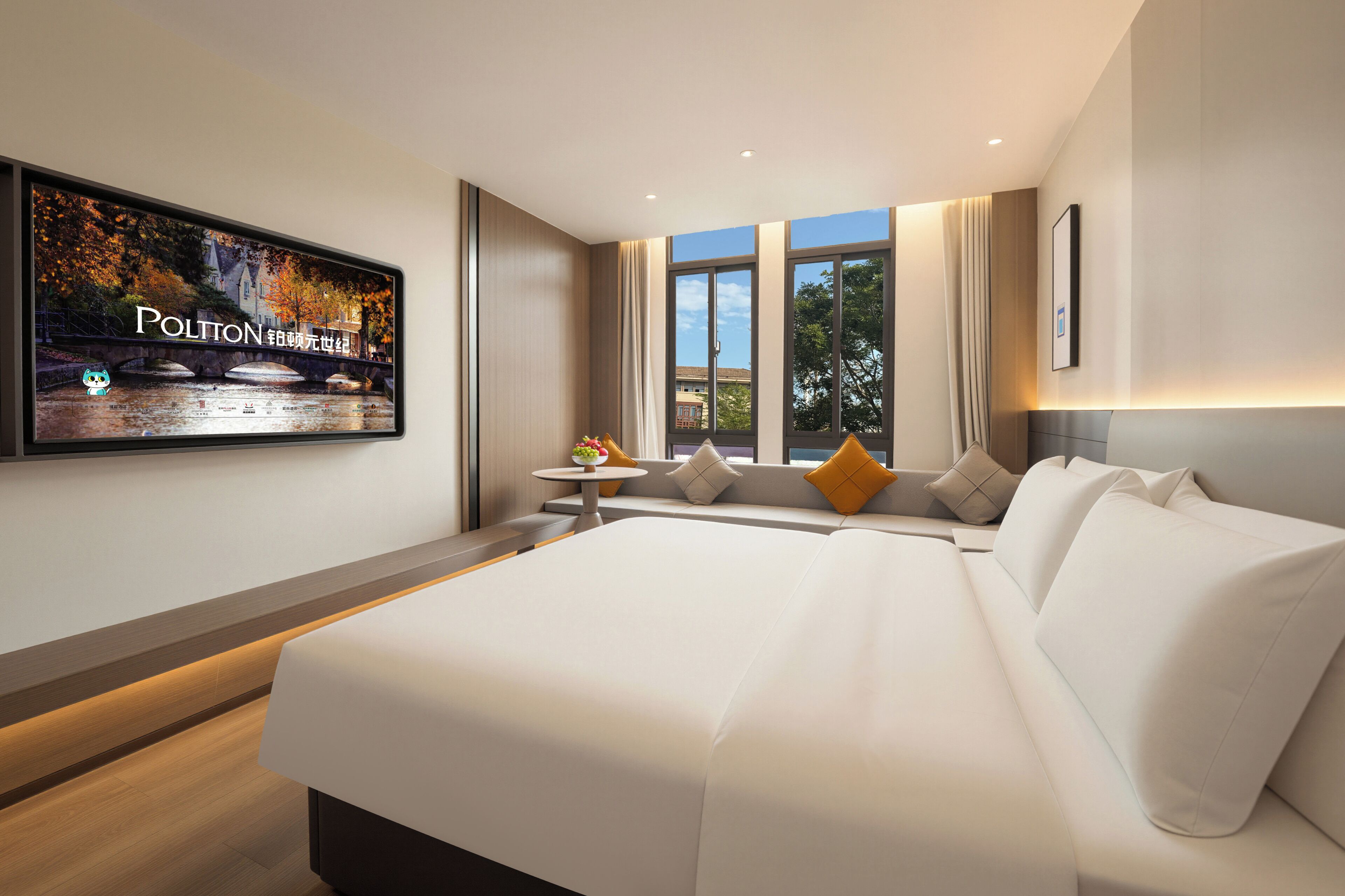 Business Single Room, City View | Desk, laptop workspace, blackout drapes, soundproofing