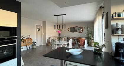 Maison de plain-pied avec jardin clos, proche plage idéale pour les familles