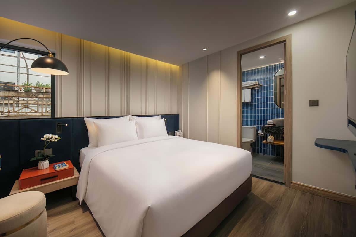 Quarto casal clássico | Roupas de cama premium