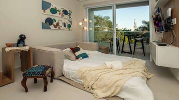 Apartment, Balkon, Stadtblick | Kostenloses WLAN