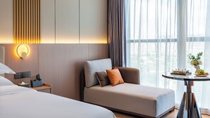 Chambre Double Affaires pour 1 personne, service de ménage, vue ville