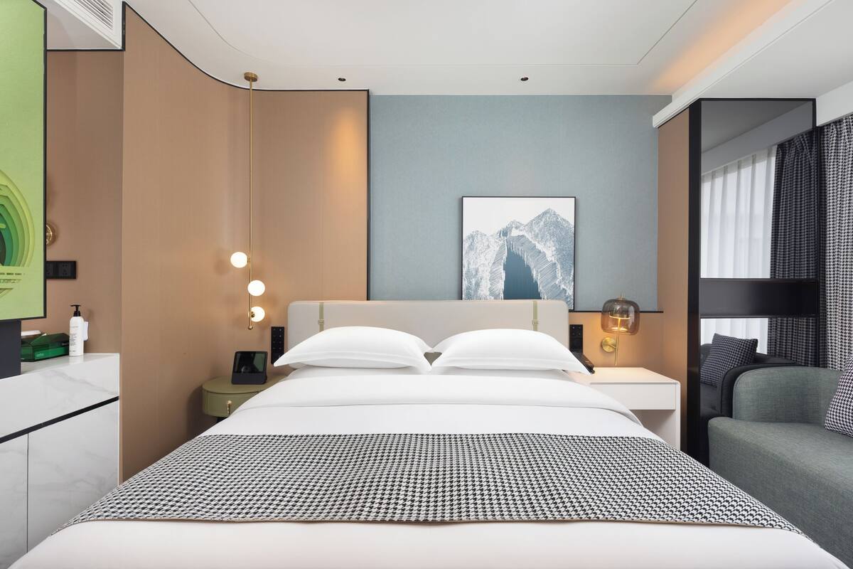 Superior-Doppelzimmer | Laptopgeeigneter Arbeitsplatz, kostenloses WLAN, Bettwäsche
