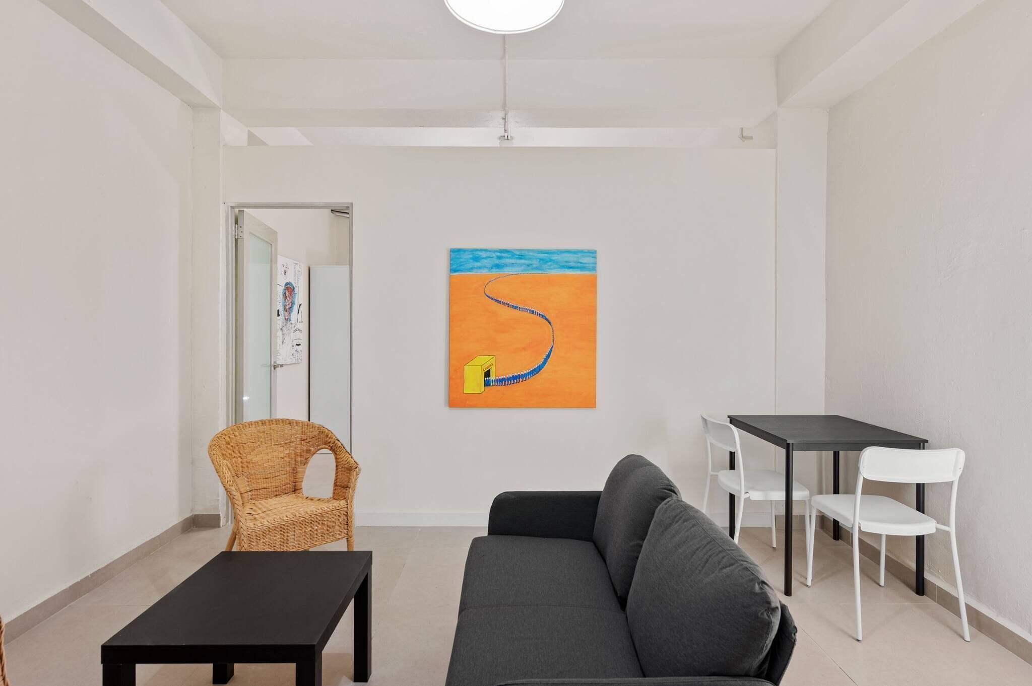 Apartment, 1 Bedroom | Living area