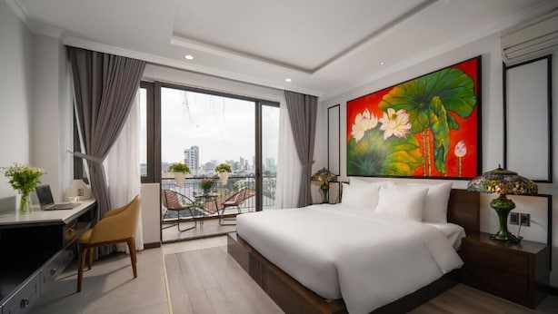Chambre Double Deluxe, balcon, vue ville