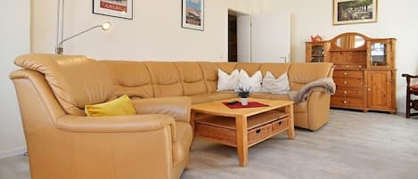 Smart TV, DVD player, ping pong, books