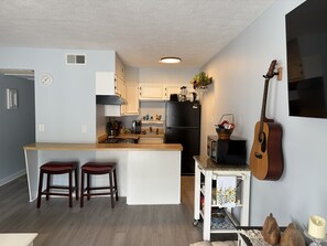 Private kitchen - Serene 1-bedroom condo with lake access in White Lake (Elizabethtown)