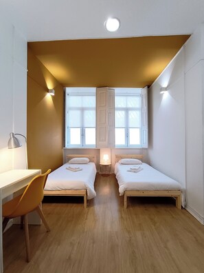 Economy Twin Room | Laptop workspace, iron/ironing board (on request), WiFi (free) - PORTO CONCEPT HOME - CAMPO ALEGRE (Porto)